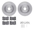 Dynamic Friction Co 6512-68062, Rotors with 5000 Advanced Brake Pads includes Hardware 6512-68062